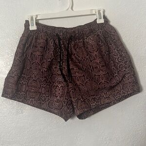 Brown Snake skin Swim Trunks men’s S H&M